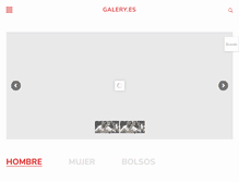 Tablet Screenshot of galery.es